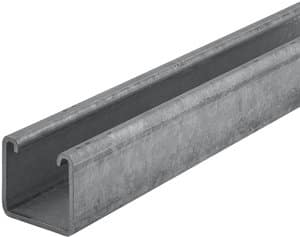 Unistrut P3300HX3000 41x21 Plain Hot Dip Galvanised Channel 3m