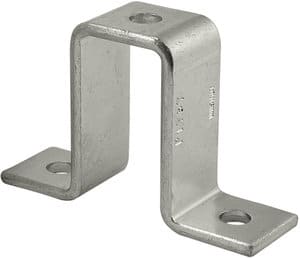 Unistrut P1737 3-Hole U Shape Channel Bracket Hot Dip Galvanised