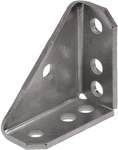 Unistrut P2484 90 Degree Angle Bracket 4 Hole (2x2) Hot Dip Galvanised