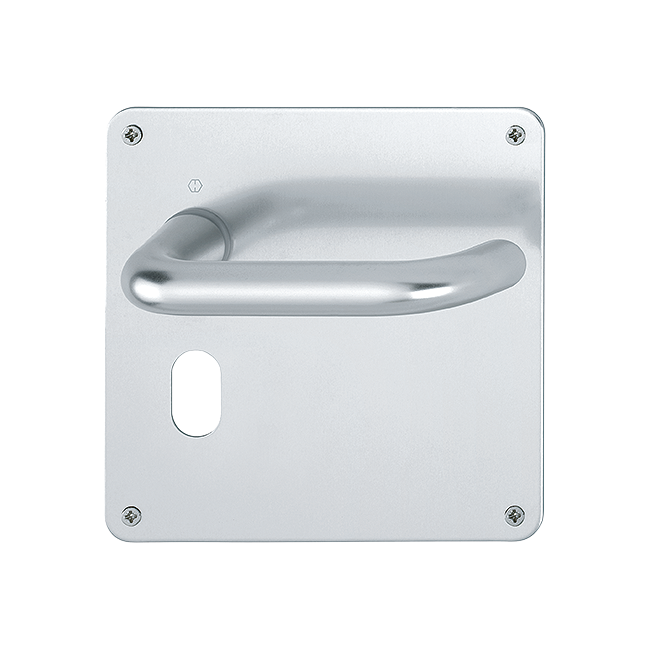 Hoppe 138S/304L (AR200S/19-UN) Unsprung Oval Profile Lock Levers 48.5mm Centres