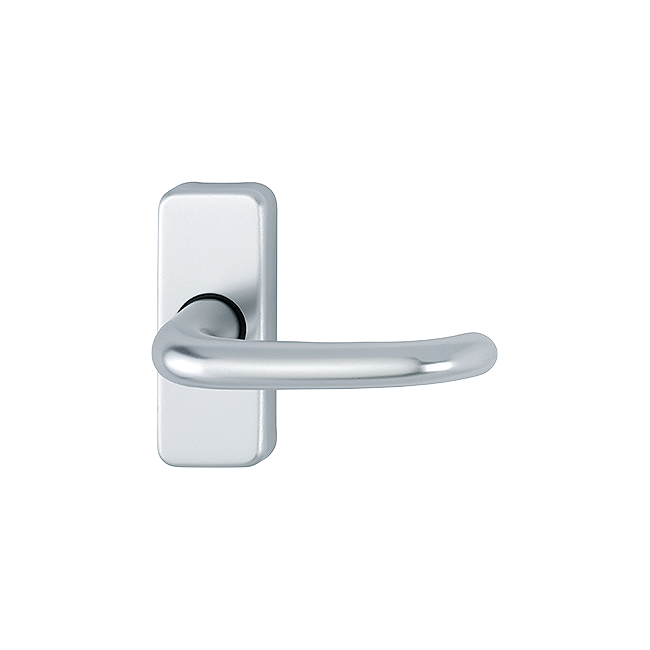 Hoppe 173/266U Strasbourg lever latch on short plate