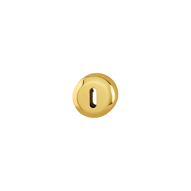 Hoppe M23KS Handle Sets Lever key Escutcheon Polished Brass