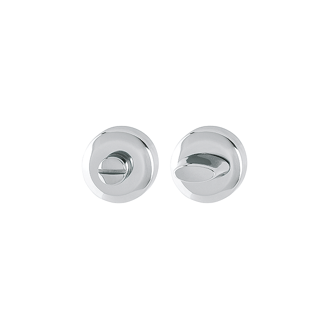 Hoppe M23KS Handle Sets Bathroom Turn Release Polished Chrome - Resista®