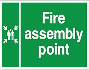 rainbow fe10z fire assembly point sign