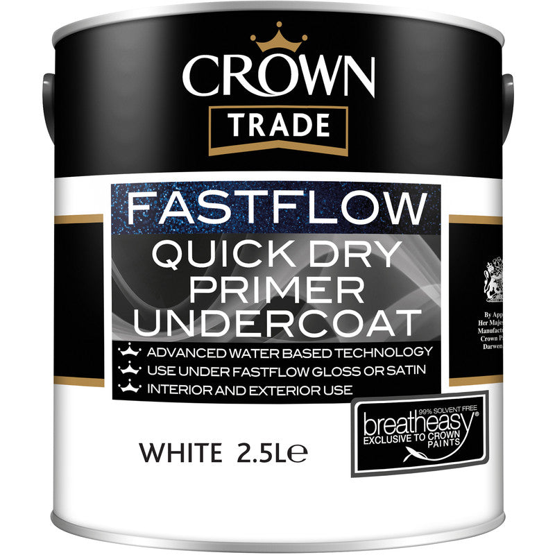 crown fastflow quick dry primer undercoat
