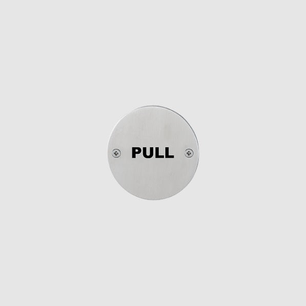 Hoppe AR308-PULL SSS 76mm pull sign