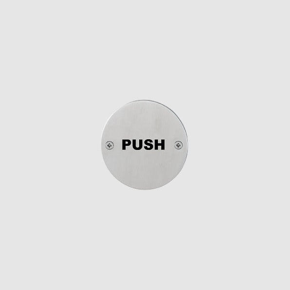 Hoppe AR308-PUSH PSS 76mm push sign