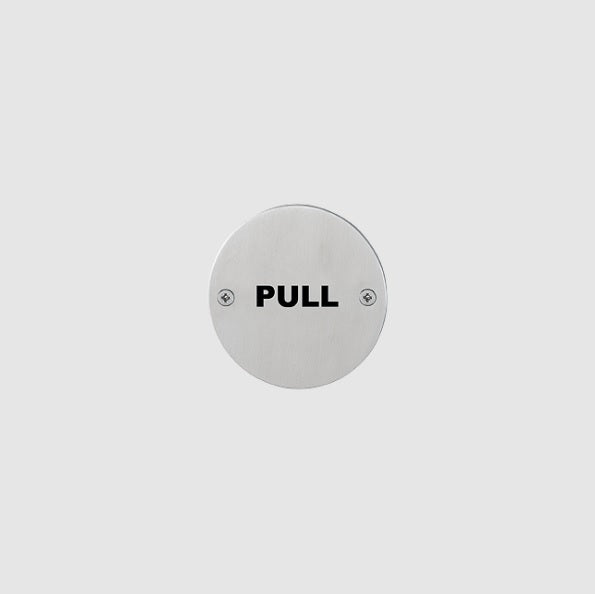Hoppe AR308 Pull PSS 76mm pull sign