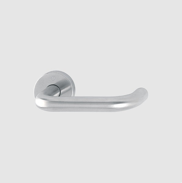 Hoppe EX138Z/42 (AR361/60)-UN Lever on 6mm rose UnSprung
