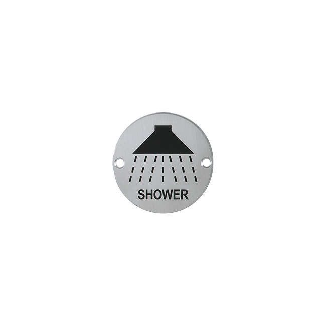 Hoppe AR911-SSS 76mm Circular Shower Symbol