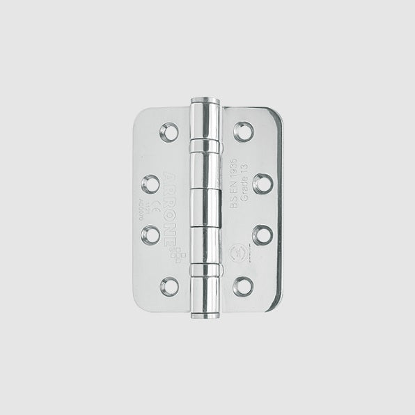 Hoppe Arrone AR9292-PSS radiused corner butt hinge (pair )