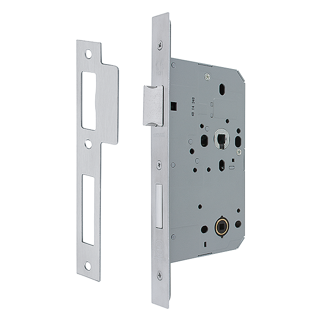 Hoppe Arrone AR8103-S-60-SSS Bathroom Sashlock Square Forend 60mm Backset