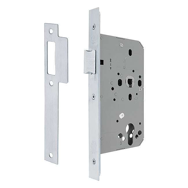 Hoppe Arrone AR8104-S-60-SSS Euro Profile Nightlatch Square Forend 60mm Backset
