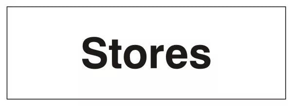 Rainbow DOR.24E Stores Sign 300x100mm