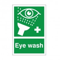 Rainbow FA 13F Eye Wash Sign