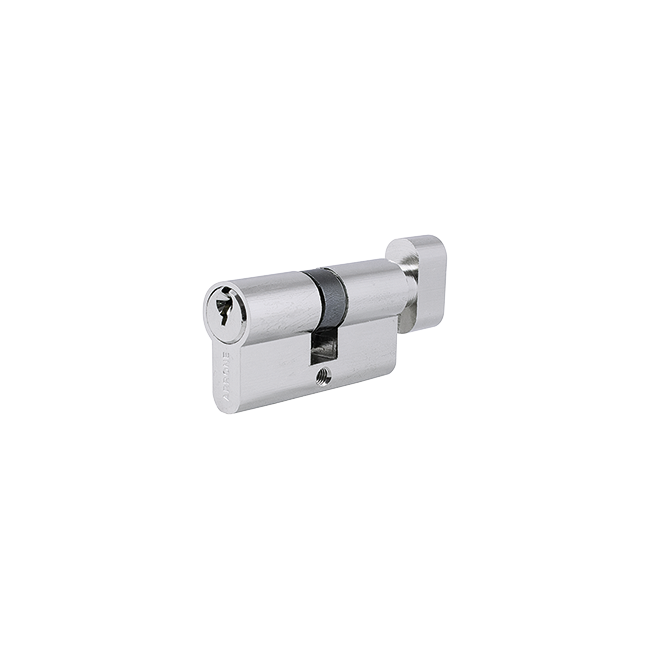 Hoppe ARRONE AR-KA-0121-MNP Euro Cylinder With Oval Turn Key Alike