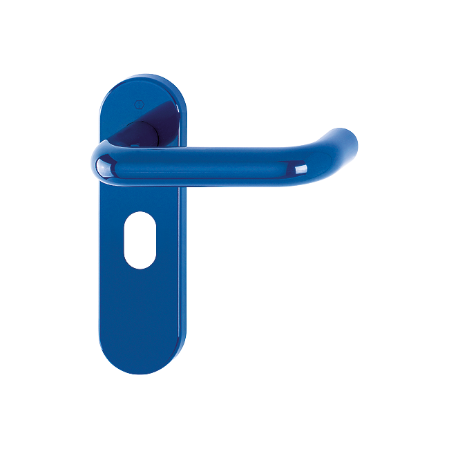 Hoppe K138/353K (AR600/24) Paris Handle Sets Oval 48.5mm centers on radius plate