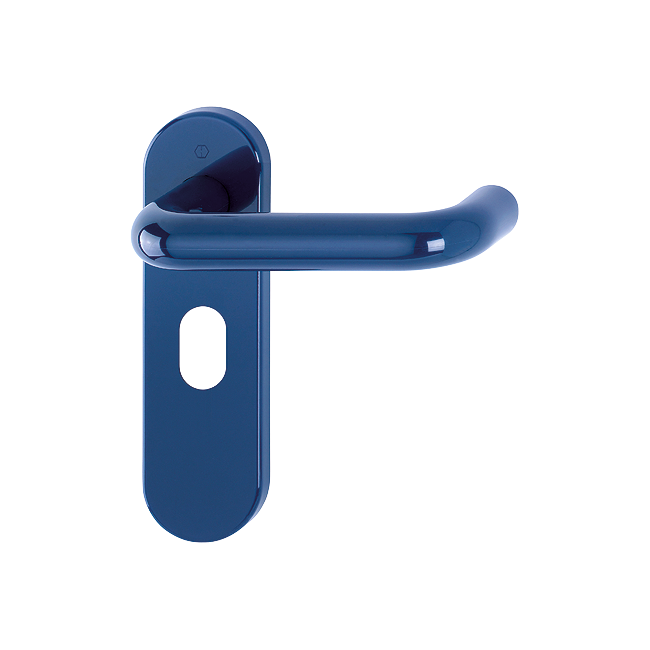 Hoppe K138/353K (AR600/24) Paris Handle Sets Oval 48.5mm centers on radius plate