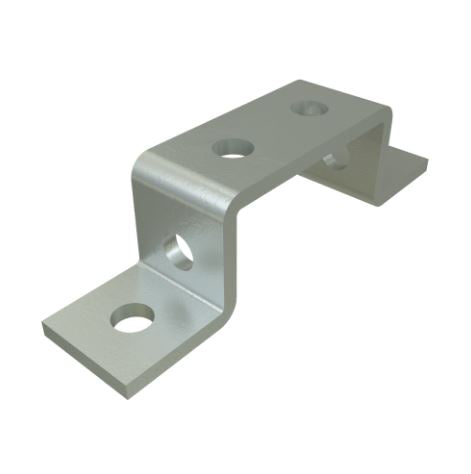 Unistrut P1043 6-Hole U Shape Channel Bracket Hot Dip Galvanised
