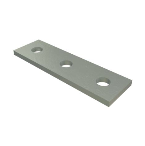 Unistrut P1066SS Stainless Steel 316 Flat Plate Channel Support Bracket 3 Hole