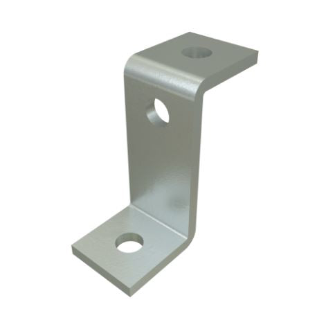 Unistrut P1453 3-Hole Z Shape Channel Bracket Hot Dip Galvanised