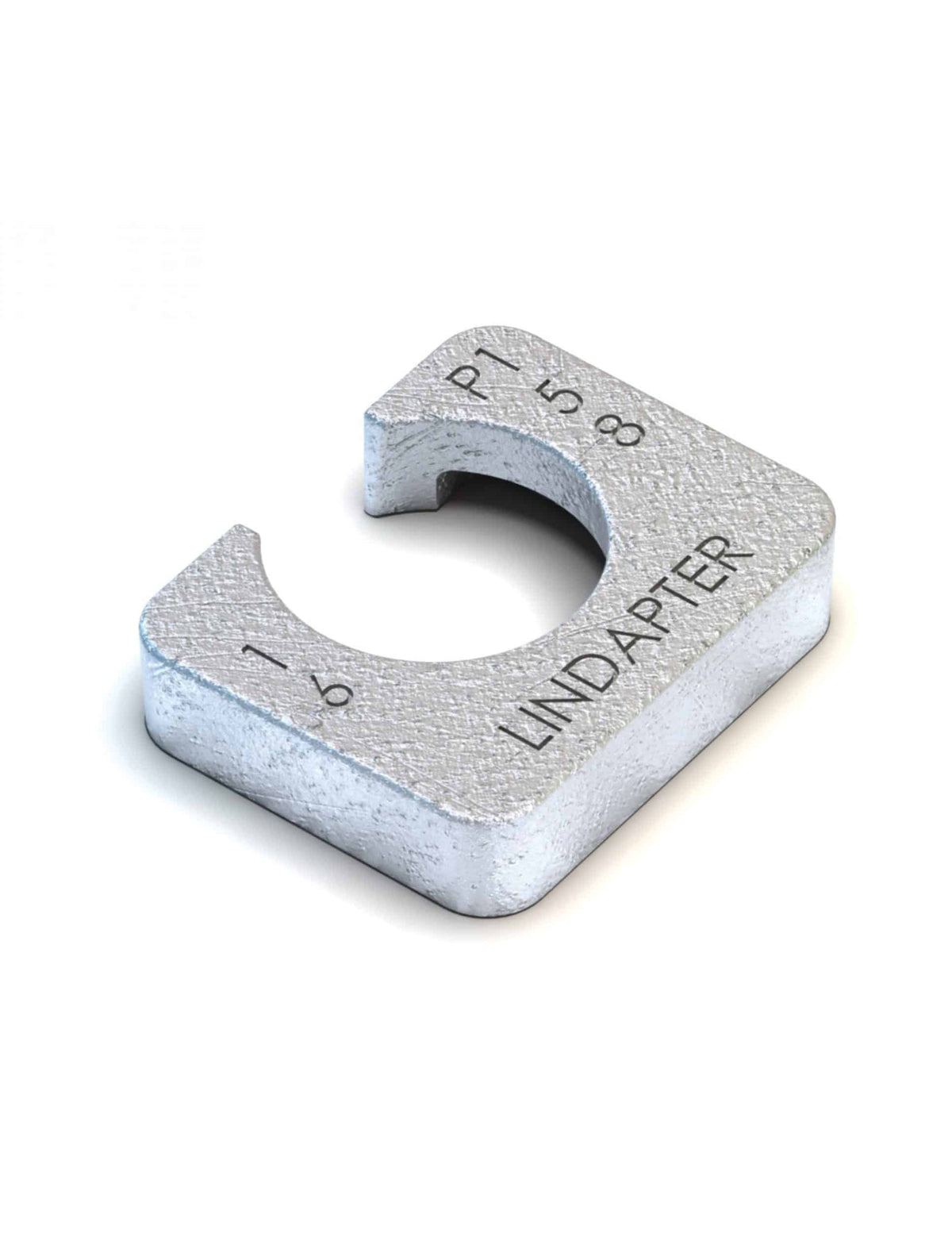 Lindapter P2L10 M10 Type P2 Long Packing Zinc Plated