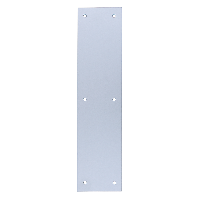 Hoppe AR224-SC Finger Plate Square Corners Satin Anodised Aluminium