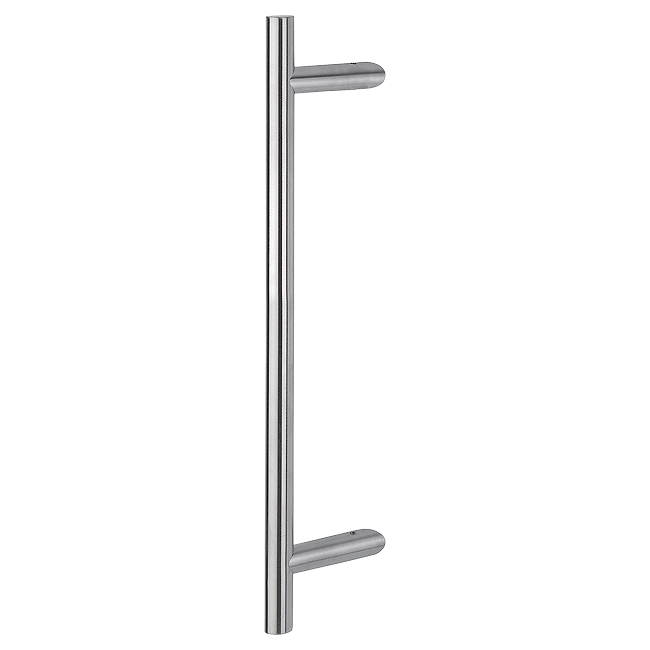 Hoppe AR3625/BB-CR SSS Cranked T Bar Pull Handle Back-Back Fixings