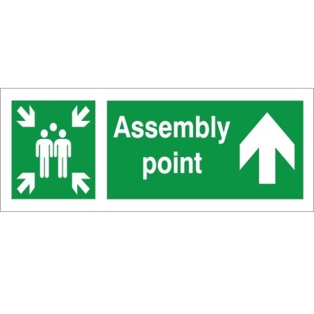 rainbow fe36l assembly point arrow up sign