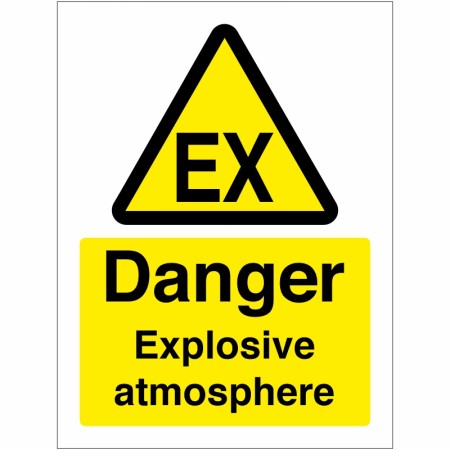 rainbow wag29w danger explosive atmosphere sign