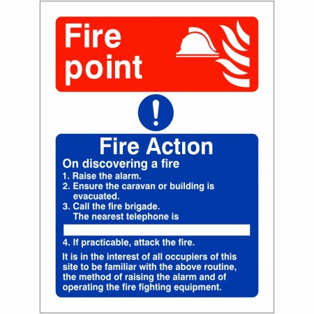rainbow act10w fire point fire action sign