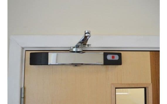 Firechief AGDCCH1 Agrippa Acoustic Digital Door Closer - Chrome Finish
