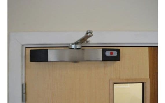 Firechief 129-1019 AGDCST1 Agrippa Acoustic Digital Door Closer - Stainless Steel Finish