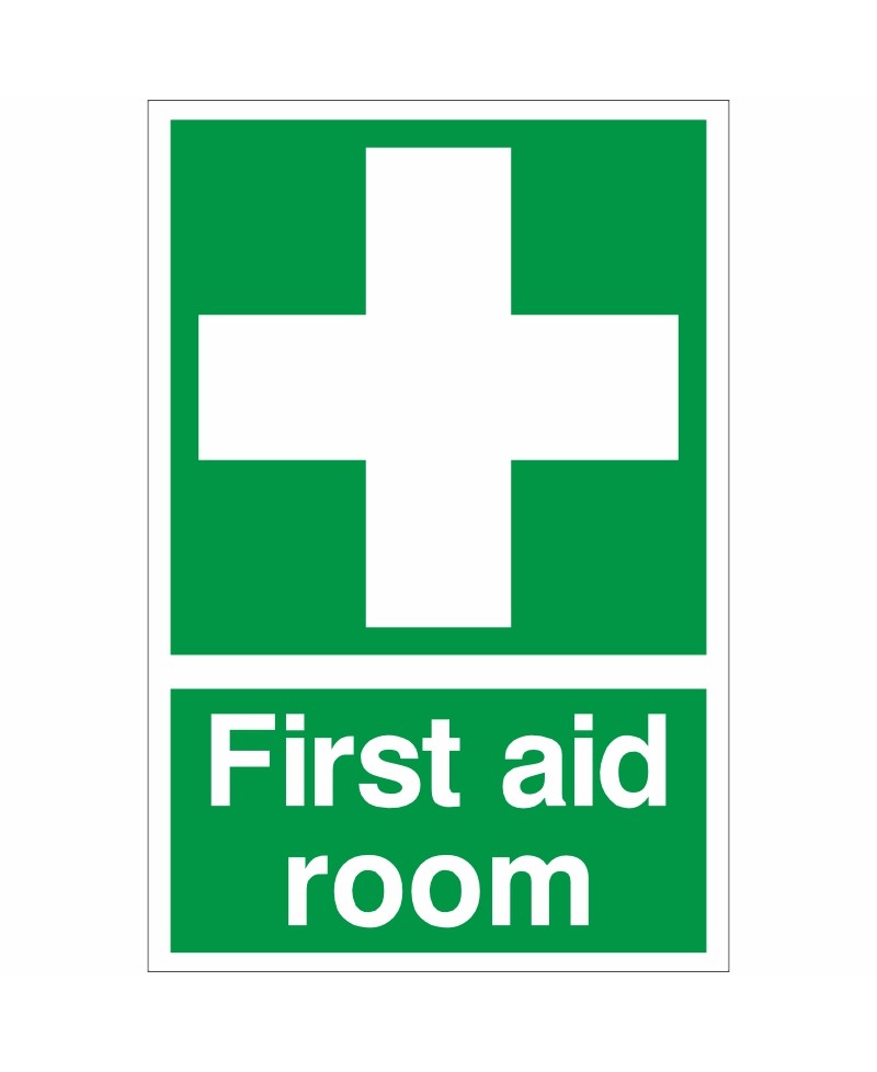 rainbow fa12f first aid room sign