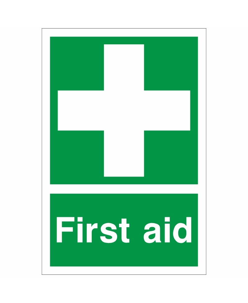 rainbow fa06f first aid sign