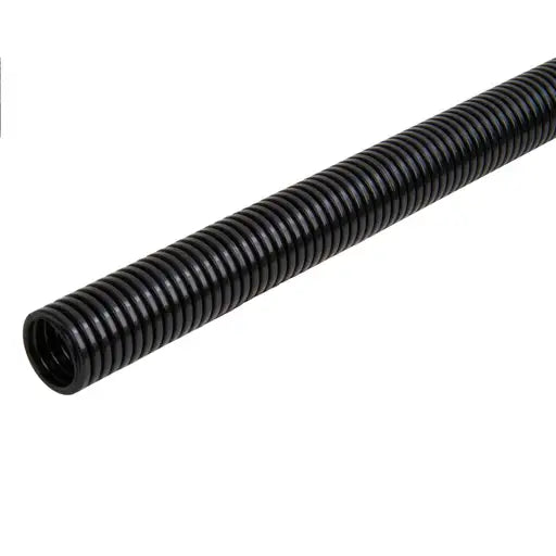 Flexicon FPAS25B-50M Type FPAS Black Flame Retardant Nylon Flexible Conduit 25mm Diameter x 50m Reel
