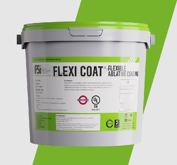 FSI Ltd FSI10FLEXI Flexi Coat Flexible Ablative Coating - 10kg Pail White