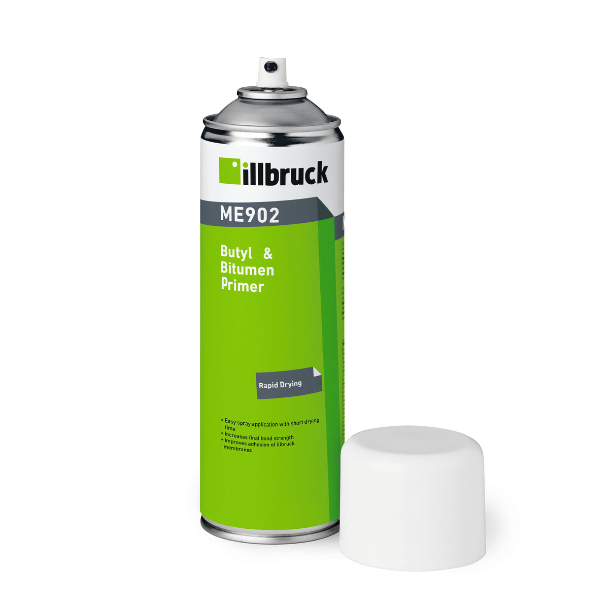 Illbruck ME902 Butyl Bitumen Spray Primer 500ml
