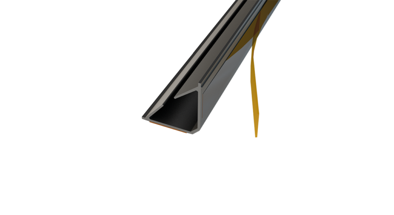 Norseal Df1010 Double Flipper Perimeter Seal 10X10Mm 2100Mm