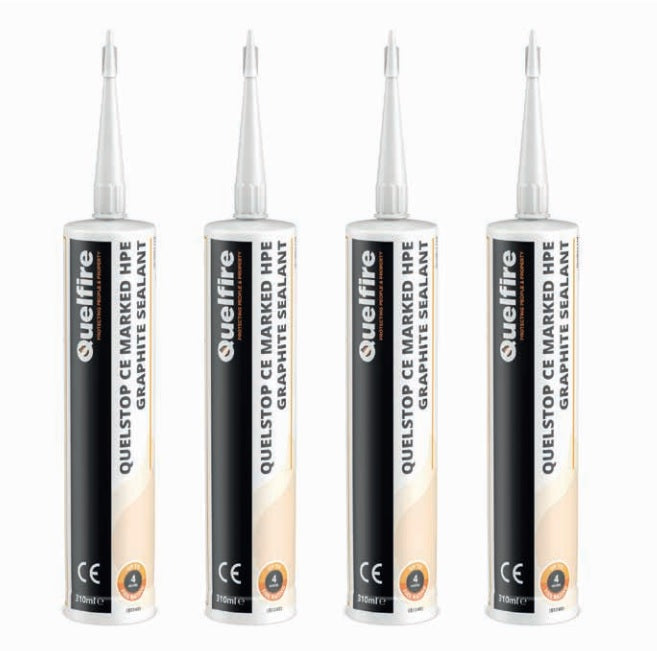 Quelfire QHPE310 QuelStop HPE Graphite Sealant Black