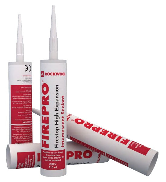 Rockwool Firepro High Expansion Intumescent Sealant 310ml Grey
