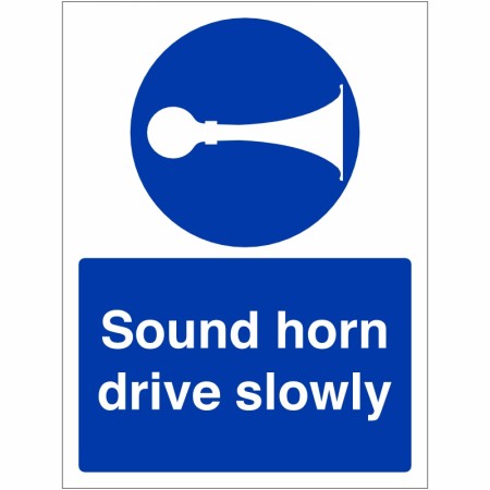 rainbow mag13w sound horn drive slowly sign