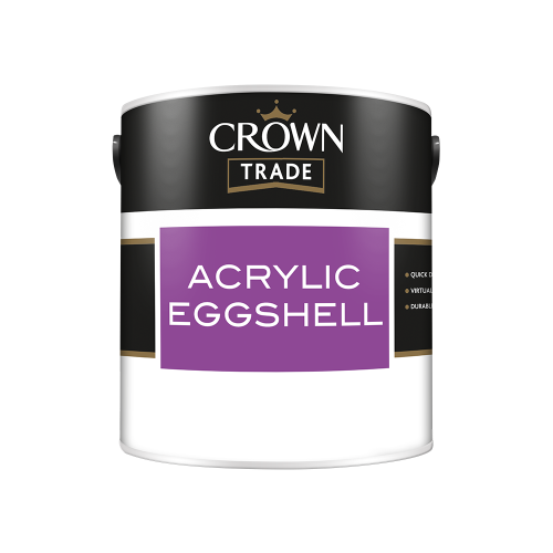 crown acrylic eggshell