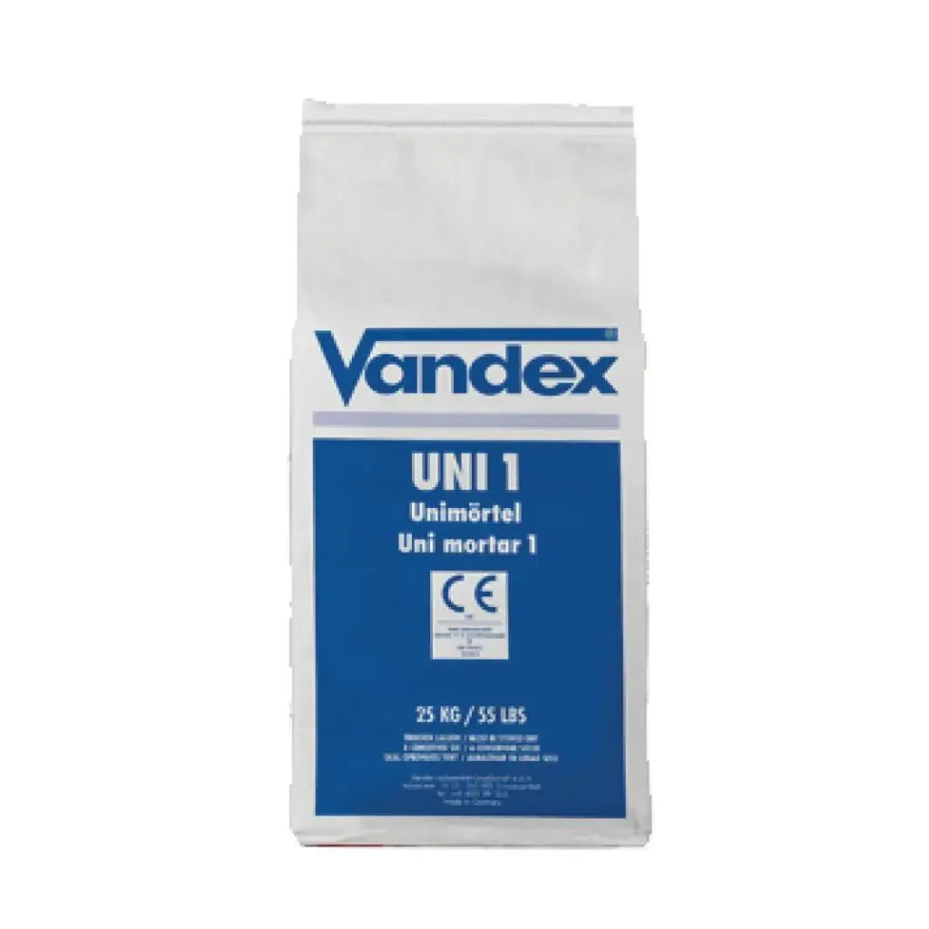 Vandex Uni Mortar 1 Waterproofing Repair Mortar 25kg