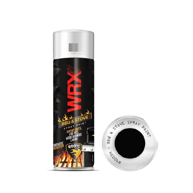 WRX R9005H Stove Spray Paint - Black, 400ml