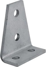 Unistrut P1359 90 Degree Gusset Angle Bracket 7 Hole  Hot Dip Galvanised