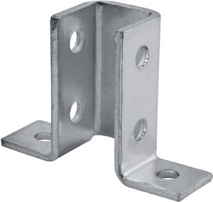 Unistrut P2346 Wing Shaped Bracket Hot Dip Galvanised