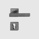 Hoppe 11724785 Dallas lever complete with euro escutcheons