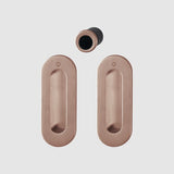 Hoppe Pocket door set M472 Copper