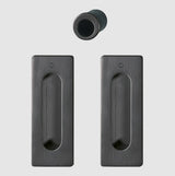 Hoppe Pocket door set M464 Satin Black